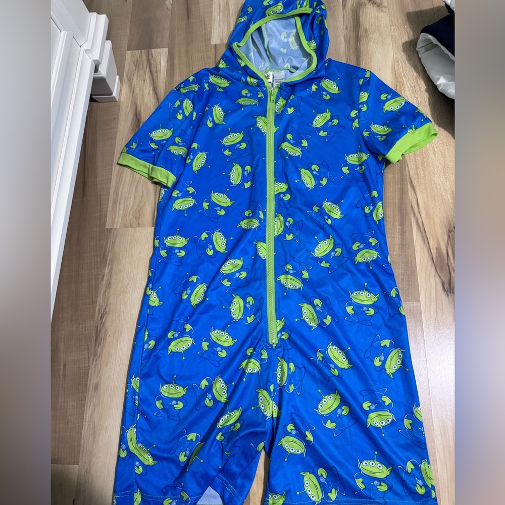 Disney Toy Story Blue and Green Onesie